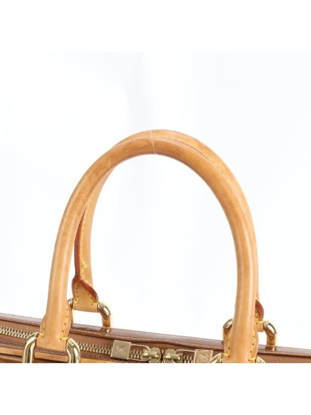 Louis Vuitton Monogram Vernis Van Damme Leather Business Document Briefcase